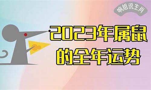 2023年属鼠的全年运势-2023年属鼠的全年运势怎么样