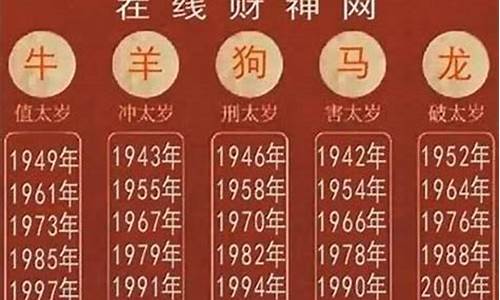 属鸡犯太岁有哪些年份-属鸡犯太岁的年份属相